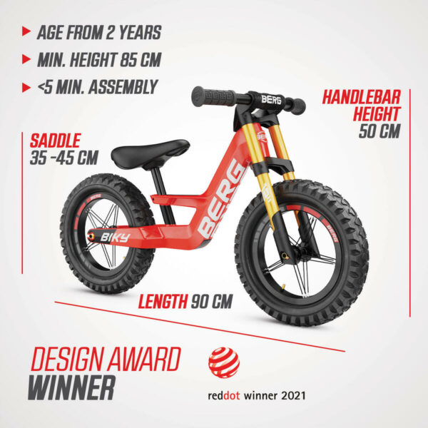 Vélo enfant draisienne BERG Biky Cross 12 inch