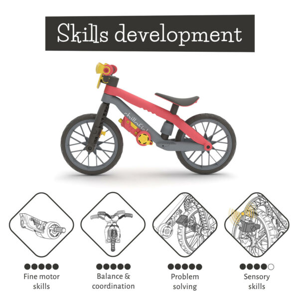 Vélo BMXie draisienne multi-fonctions de 2 à 5 ans