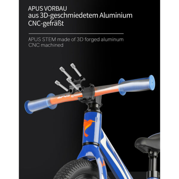 Draisienne 2-3 ans 14/12" Limiteur de braquage