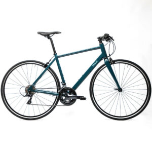 Triban Regular Femme cintre plat émeraude