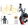 Vélo 12" VTC enfant 3ans Cruiser
