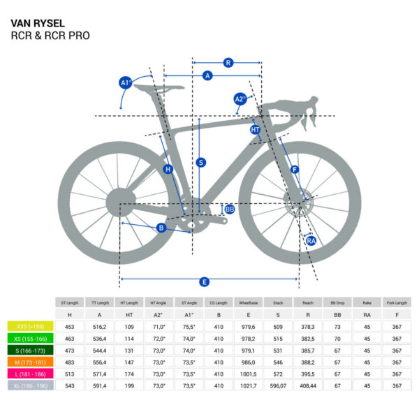 Vélo de route RCR FORCE AXS CARBONE BRUT