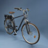 Vélo de ville électrique ELOPS 900 CADRE HAUT BLEU MARINE