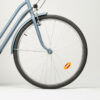 Vélo de ville ELOPS 120 à CADRE BAS BLEU