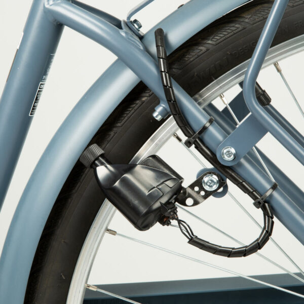 Vélo de ville ELOPS 120 à CADRE BAS BLEU
