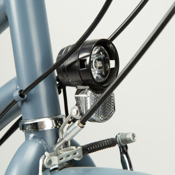 Vélo de ville ELOPS 120 à CADRE BAS BLEU