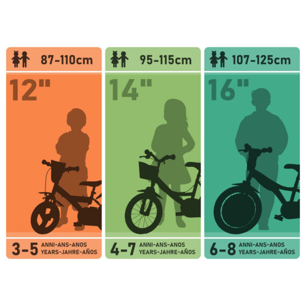 Velo Enfant 16" 5-7 Ans