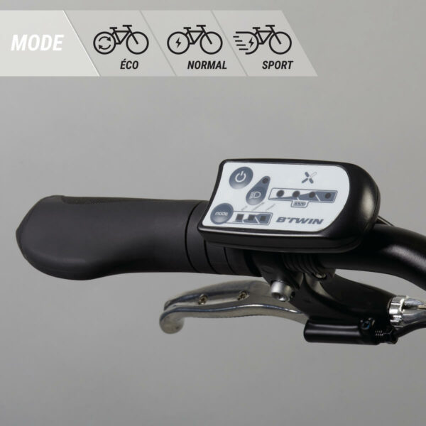 Vélo Pliant a Assistance électrique TILT 500 GRIS NOIR