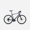 Vélo Route Cyclotourisme RC120 Flat Bar Disque Marine Orange