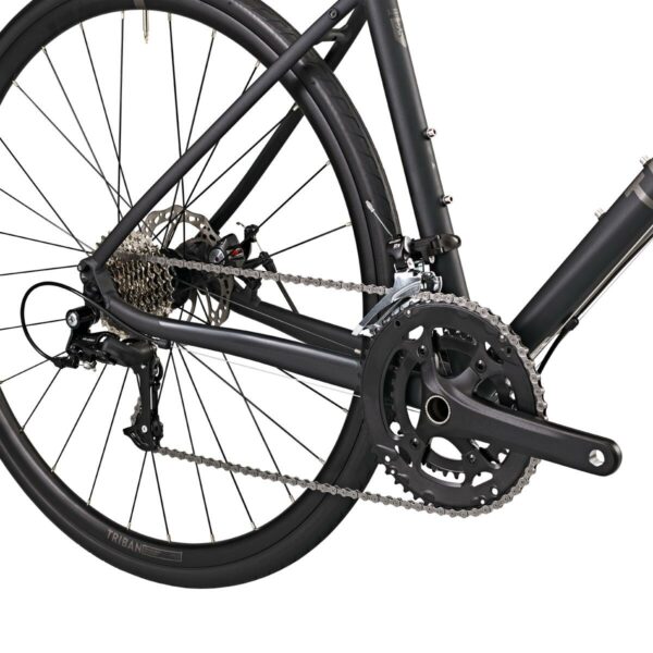 Vélo route CYCLOTOURISTE RC500 MICROSHIFT 9V GRIS