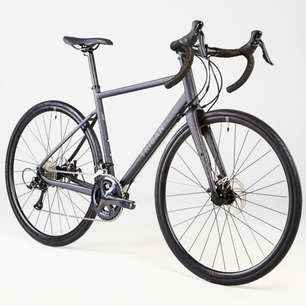 Vélo route CYCLOTOURISTE TRIBAN RC500 NOIR