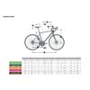 Vélo route CYCLOTOURISTE TRIBAN RC500 NOIR