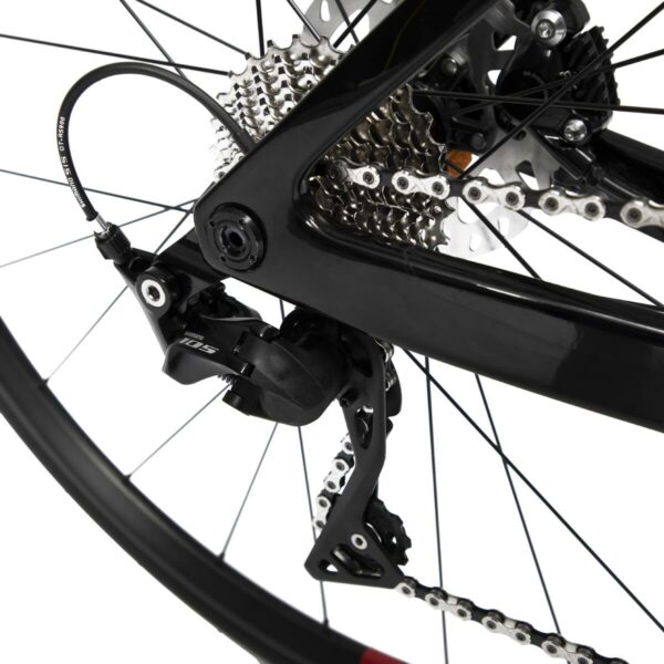 VELO ROUTE EDR CF 105 DISQUE Noir