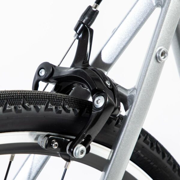 velo-route-homme-cyclotourisme-rc100-gris_6 Vélo de route homme CYCLOTOURISME RC100 GRIS