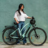 Vélo tout chemin électrique NEOMOUV RAIPON Bleu
