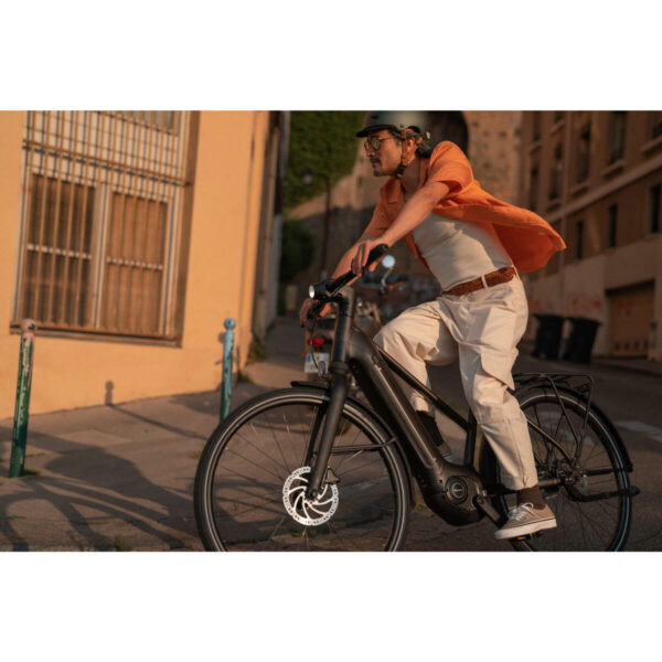 Vélo ville électrique à moteur automatique OWURU CADRE HAUT LD 920 E