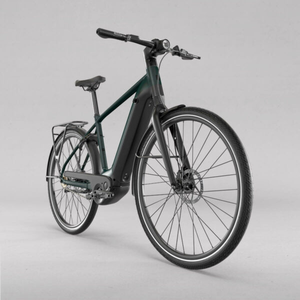 Vélo ville électrique à moteur automatique OWURU CADRE HAUT LD 920 E