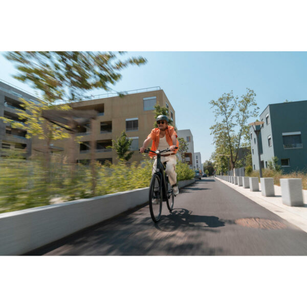 Vélo ville électrique à moteur automatique OWURU CADRE HAUT LD 920 E