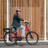 Vélo ville électrique NEOMOUV Sinapia Hydraulique Rouge