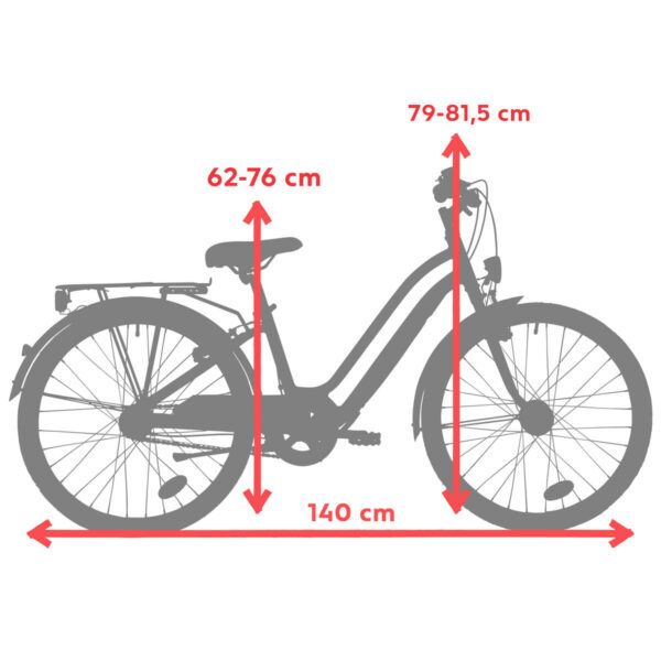 Vélo Ville Enfant ELOPS 900 20" 6-9 ANS