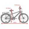 Vélo Ville Enfant HOPRIDER 900 20" 6-9 ans