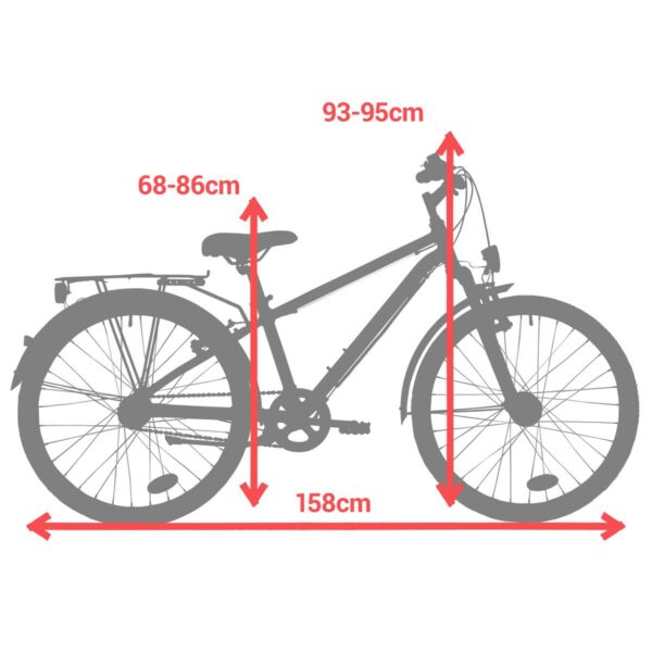 Vélo Ville Enfant HOPRIDER 900 9-12ans