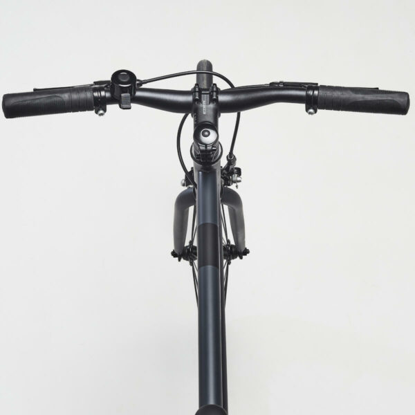 Vélo Ville SINGLE SPEED 500 GRIS Carbone