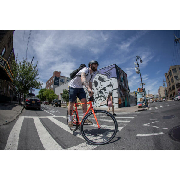 Vélo Ville SINGLE SPEED 500 Orange