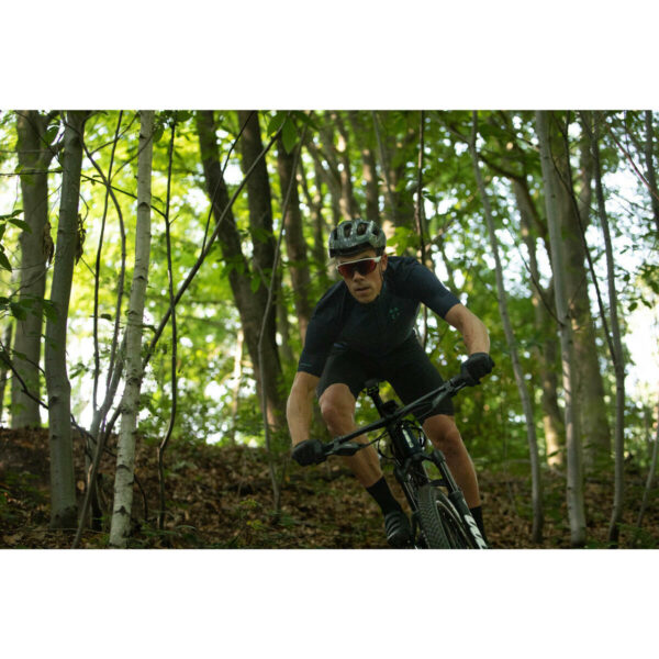 Vélo VTT CROSS COUNTRY RACE 100 S cadre aluminium Bleu