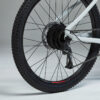 Vélo VTT électrique semi-rigide 27,5" E-ST 100 Blanc Rouge