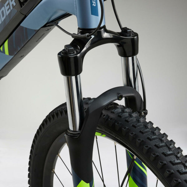 Vélo VTT électrique semi-rigide 27'5" E-ST 100 BLEU