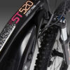 Vélo VTT électrique semi-rigide 27,5" E-ST520 Noir Violet