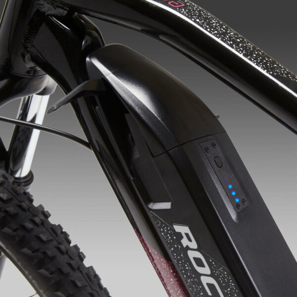 Vélo VTT électrique semi-rigide 27,5" E-ST520 Noir Violet