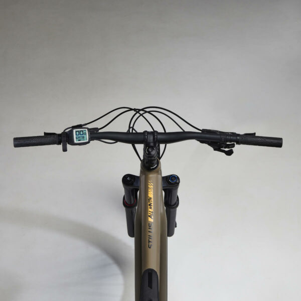 Vélo Vtt électrique tout suspendu 29" STILUS E-ALL MOUNTAIN Ocre