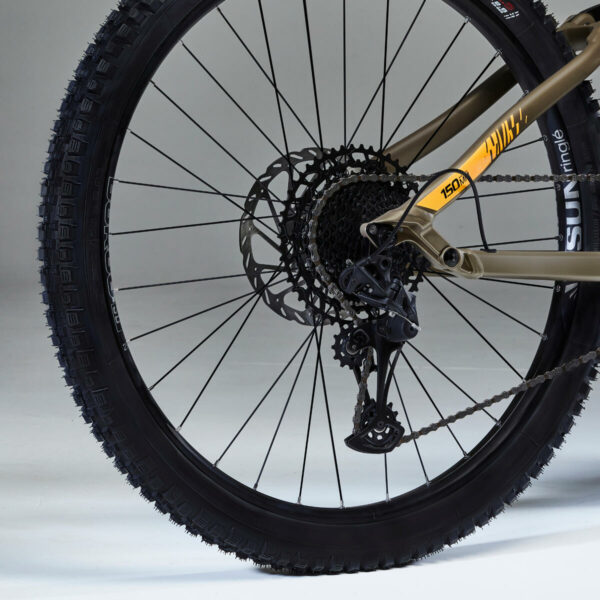 Vélo Vtt électrique tout suspendu 29" STILUS E-ALL MOUNTAIN Ocre