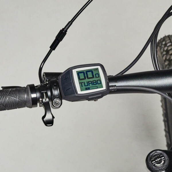 Vélo VTT ELECTRIQUE tout suspendu 29" STILUS E-TRAIL Gris