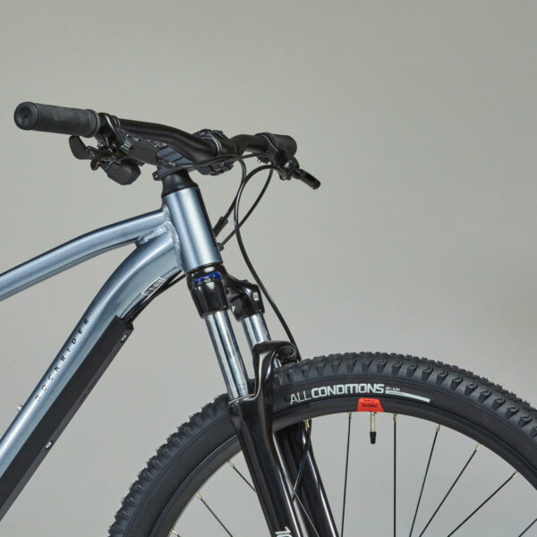 Vélo Vtt randonnée EXPLORE 520 GRIS ROUGE 29"