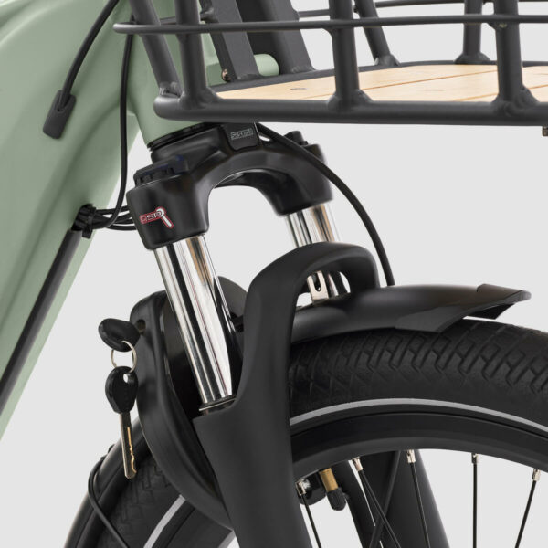 Vélocargo électrique LONGTAIL CHARGEMENT ARRIERE R500E