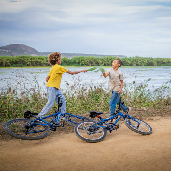 Vélo VTC Enfant RIVERSIDE 120 20" 6-9ans