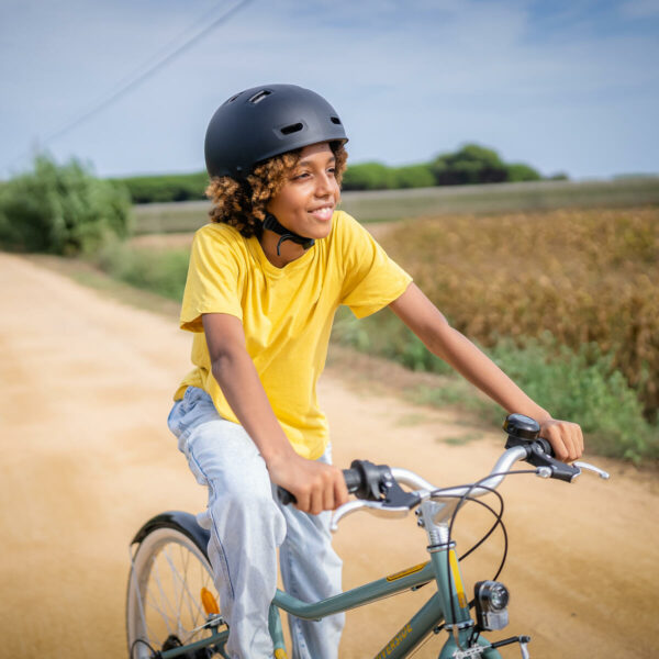 Vélo VTC Enfant RIVERSIDE 500 KAKI 24" 9-12 ans
