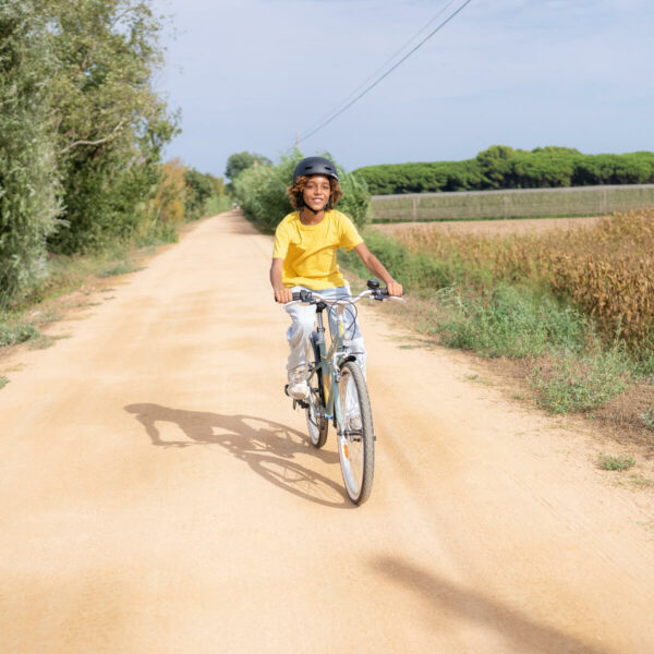 Vélo VTC Enfant RIVERSIDE 500 KAKI 24" 9-12 ans