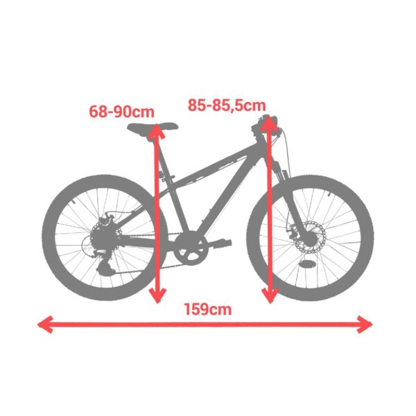 Vtt Enfant ROCKRIDER ST 900 24" 9-12 ans
